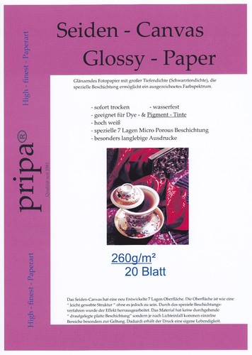 Blatt fotopapier a3 - 20,