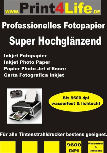 100 blatt hochglanz - 100,