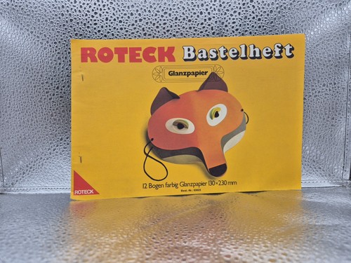 Roteck bastelheft glanzpapier - bastelheft,