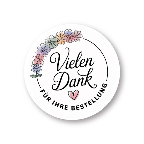 Glanzpapier sticker vielen - glanzpapier,