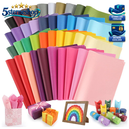 Transparentpapier bunt 500 - transparentpapier,
