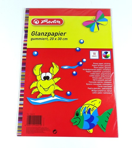 Glanzpapier gummiert blatt - glanzpapier,
